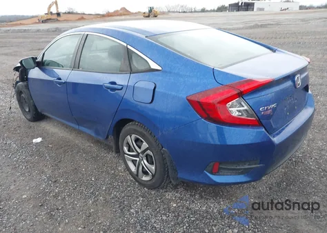 2016 Honda Civic Lx из США, поврежденный, VIN 2HGFC2F53GH573899